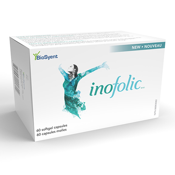Packaging for Inofolic.